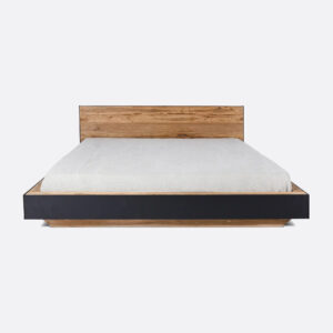 Cadre de lit GEOX Dareels en bois massif